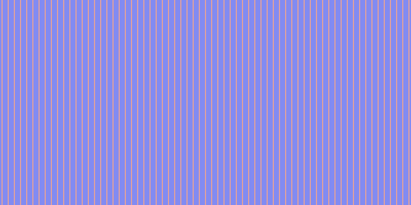 #5a67ee (75%), #eba393 vertical lines, two pixels wide, ten pixels apart