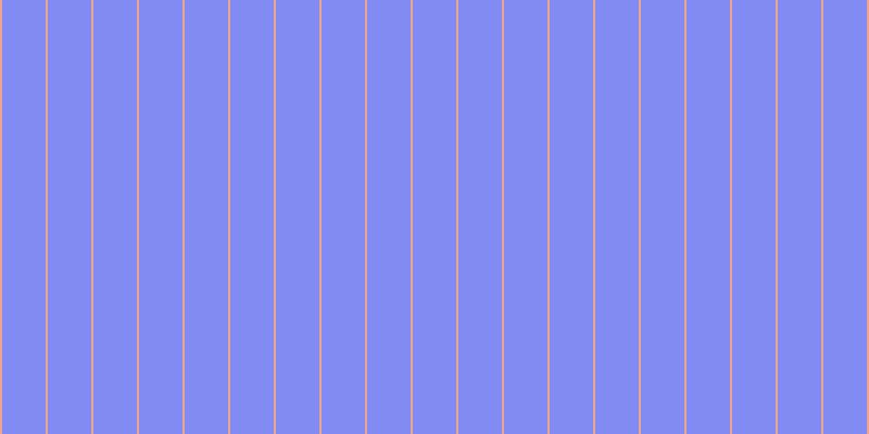 #5a67ee (75%), #eba393 vertical lines, two pixels wide, forty pixels apart