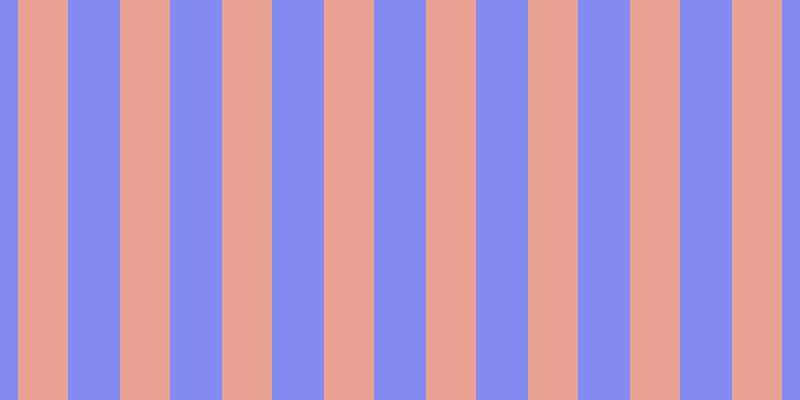 #5a67ee (75%), #eba393 vertical lines, fifty pixels wide, fifty-two pixels apart