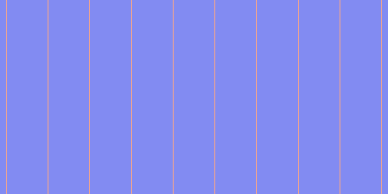 #5a67ee (75%), #eba393 vertical lines, two pixels wide, eighty-four pixels apart