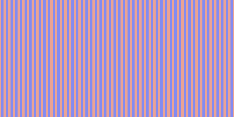 #5a67ee (75%), #eba393 vertical lines, eight pixels wide, eight pixels apart