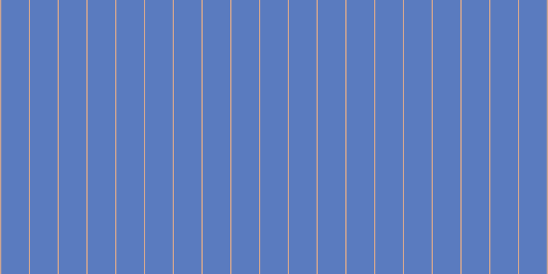 #5a7bbf, #caa393 vertical lines, two pixels wide, forty pixels apart