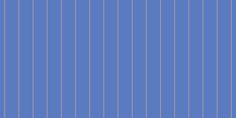 #5a7bbf, #caa393 vertical lines, two pixels wide, forty-six pixels apart