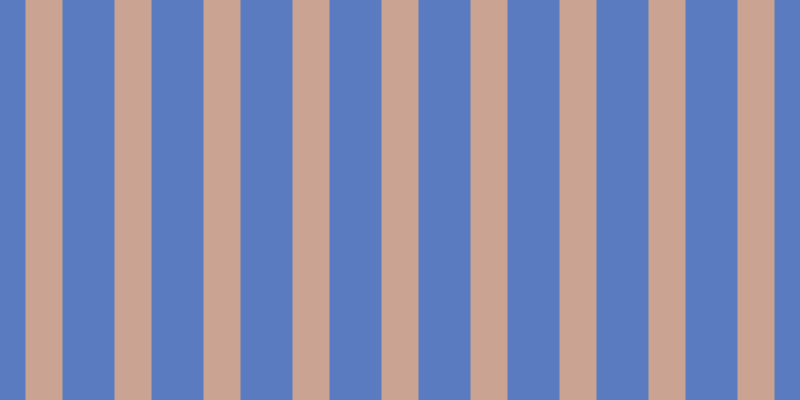 #5a7bbf, #caa393 vertical lines, thirty-seven pixels wide, fifty-two pixels apart