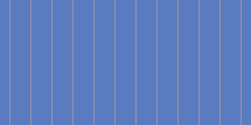 #5a7bbf, #caa393 vertical lines, two pixels wide, sixty-five pixels apart