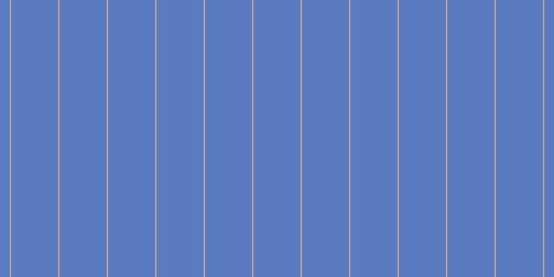 #5a7bbf, #caa393 vertical lines, two pixels wide, sixty-eight pixels apart