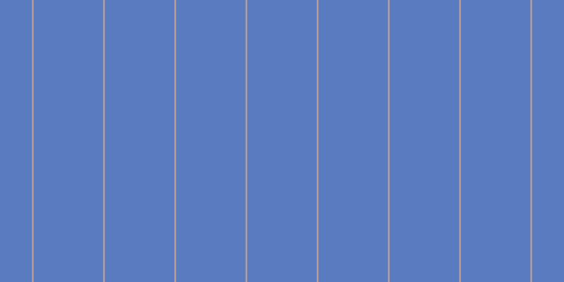 #5a7bbf, #caa393 vertical lines, two pixels wide, ninety-nine pixels apart