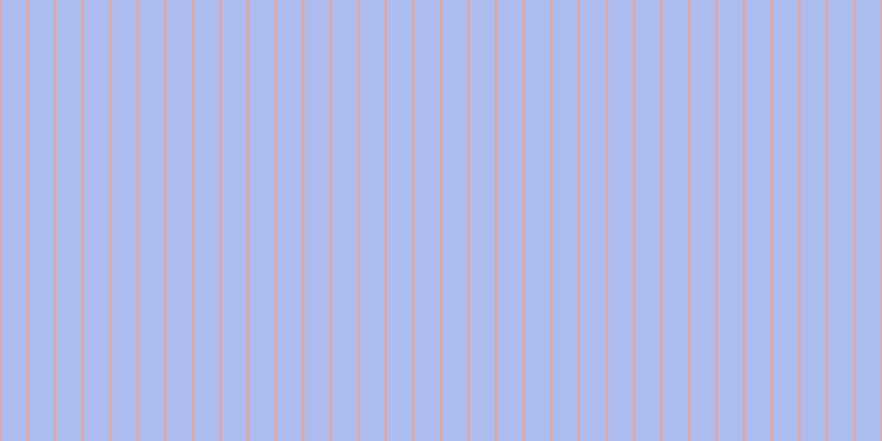 #5a7be0 (50%), #eba393 vertical lines, two pixels wide, twenty-three pixels apart