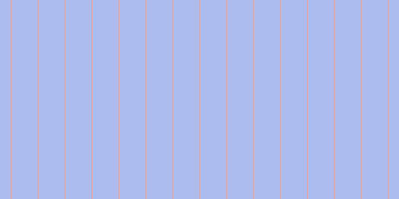 #5a7be0 (50%), #eba393 vertical lines, two pixels wide, fifty-two pixels apart