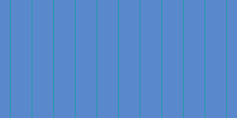 #5a88cd, #04a393 vertical lines, two pixels wide, seventy-one pixels apart