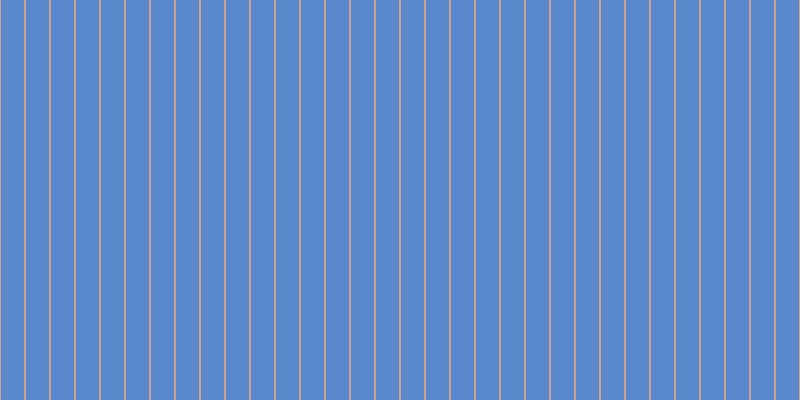#5a88cd, #caa393 vertical lines, two pixels wide, twenty-three pixels apart