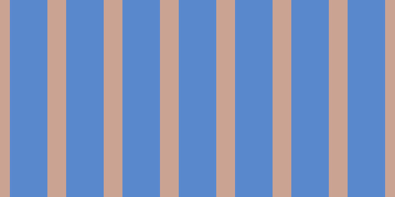 #5a88cd, #caa393 vertical lines, thirty-eight pixels wide, seventy-six pixels apart