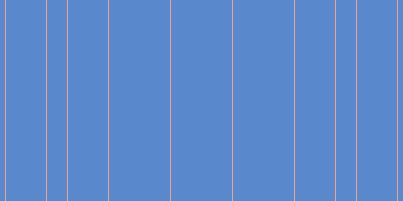 #5a88cd, #eba393 vertical lines, one pixels wide, forty pixels apart