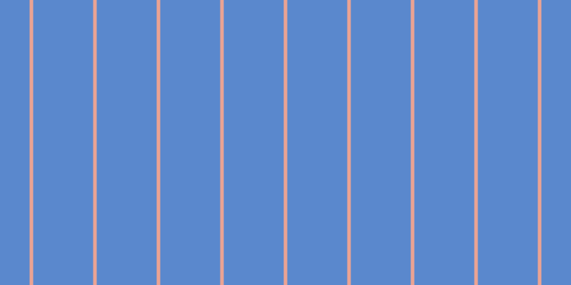 #5a88cd, #eba393 vertical lines, five pixels wide, eighty-four pixels apart