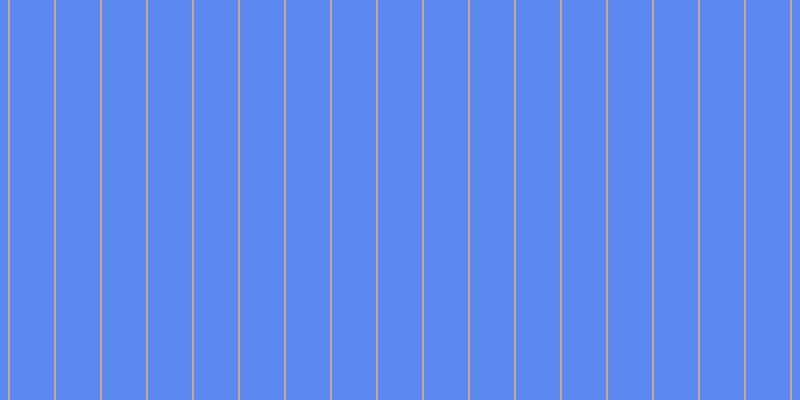 #5a88ee, #caa393 vertical lines, two pixels wide, forty-four pixels apart