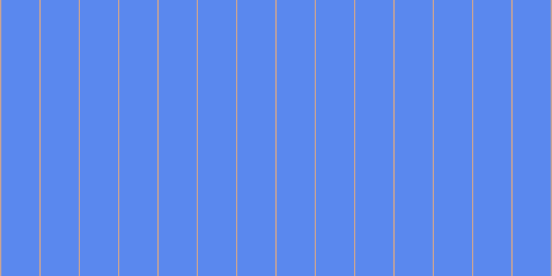 #5a88ee, #caa393 vertical lines, two pixels wide, fifty-five pixels apart
