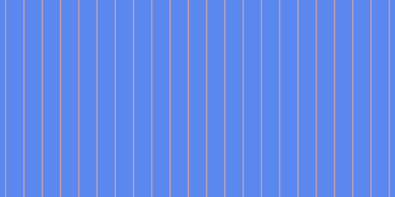 #5a88ee, #eba393 vertical lines, two pixels wide, thirty-five pixels apart