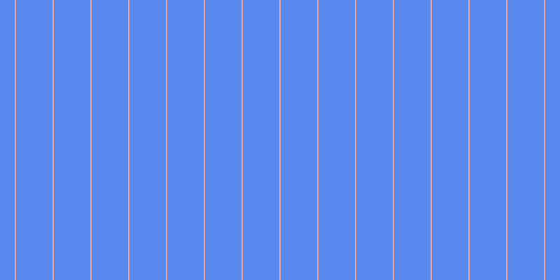 #5a88ee, #eba393 vertical lines, two pixels wide, fifty-two pixels apart
