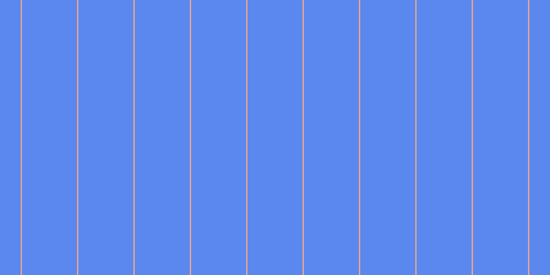 #5a88ee, #eba393 vertical lines, two pixels wide, eighty pixels apart