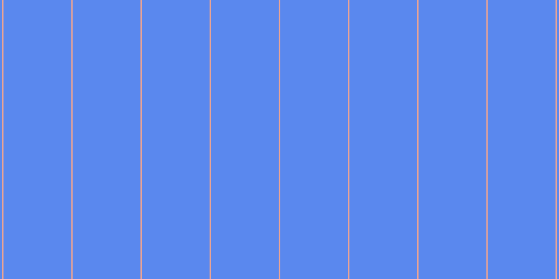 #5a88ee, #eba393 vertical lines, two pixels wide, ninety-seven pixels apart
