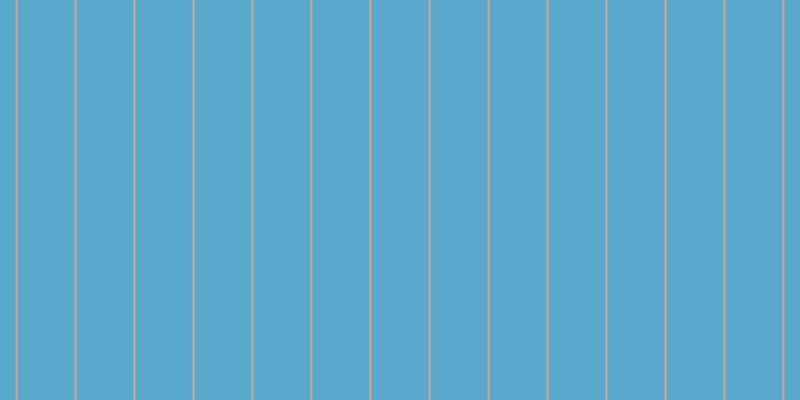 #5aa9cd, #caa393 vertical lines, two pixels wide, fifty-seven pixels apart