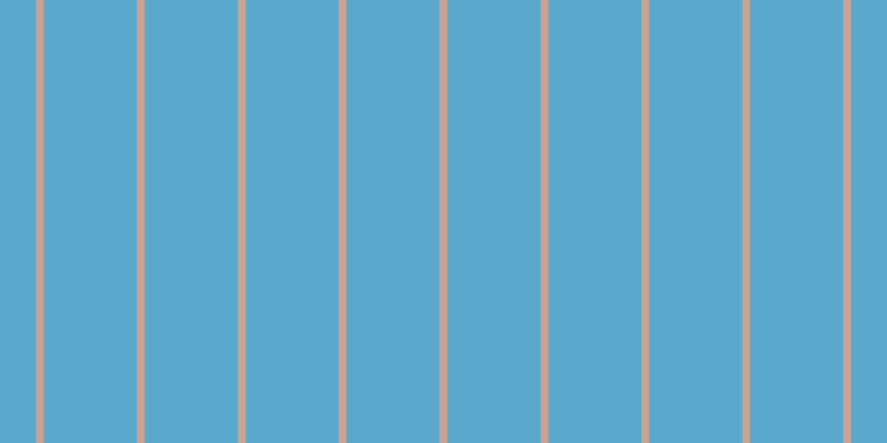 #5aa9cd, #caa393 vertical lines, seven pixels wide, eighty-four pixels apart