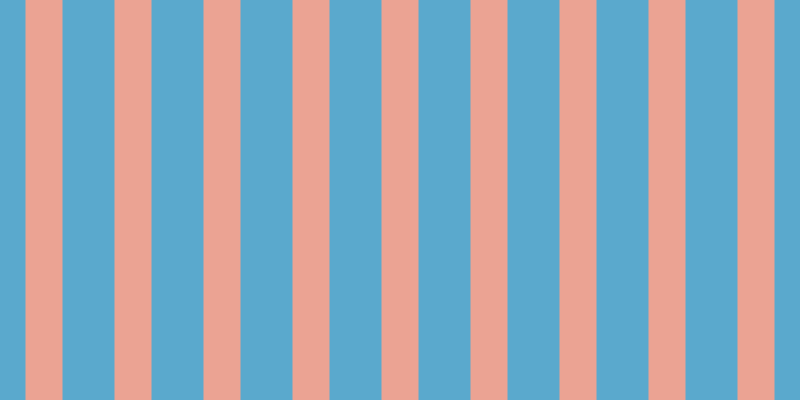 #5aa9cd, #eba393 vertical lines, thirty-seven pixels wide, fifty-two pixels apart