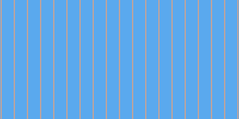 #5aa9ee, #caa393 vertical lines, four pixels wide, forty pixels apart
