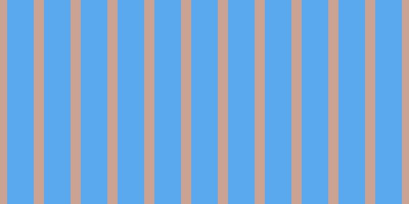 #5aa9ee, #caa393 vertical lines, twenty pixels wide, fifty-two pixels apart