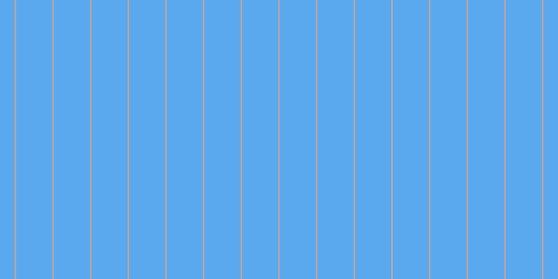 #5aa9ee, #caa393 vertical lines, two pixels wide, fifty-two pixels apart