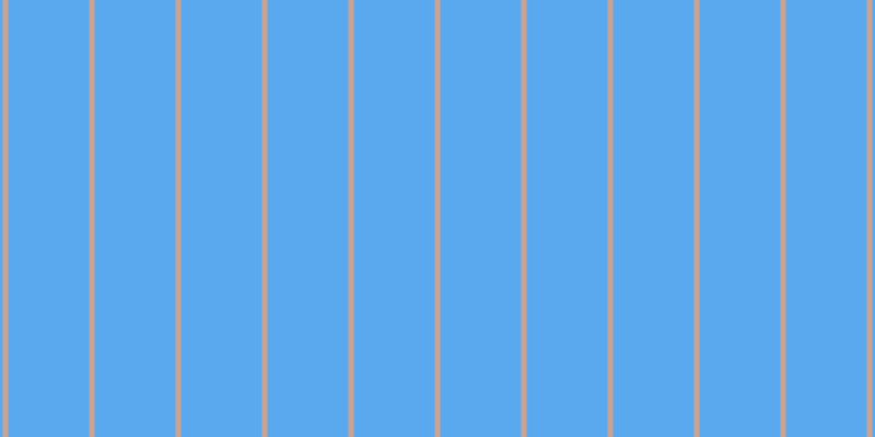 #5aa9ee, #caa393 vertical lines, five pixels wide, seventy-four pixels apart