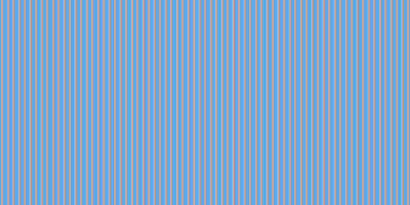 #5aa9ee, #caa393 vertical lines, four pixels wide, seven pixels apart