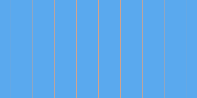 #5aa9ee, #caa393 vertical lines, two pixels wide, eighty-seven pixels apart