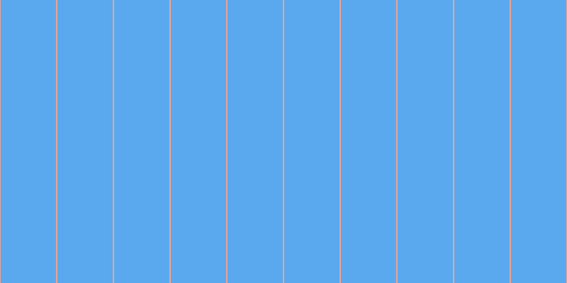 #5aa9ee, #eba393 vertical lines, two pixels wide, seventy-eight pixels apart