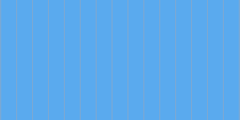 #5aaaee, #caa393 vertical lines, one pixels wide, fifty-two pixels apart