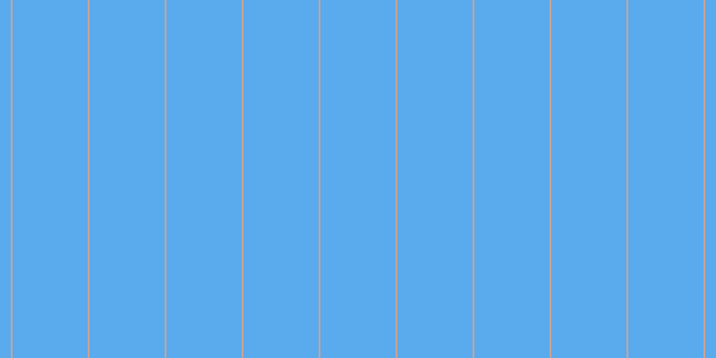 #5aaaee, #caa393 vertical lines, two pixels wide, eighty-four pixels apart
