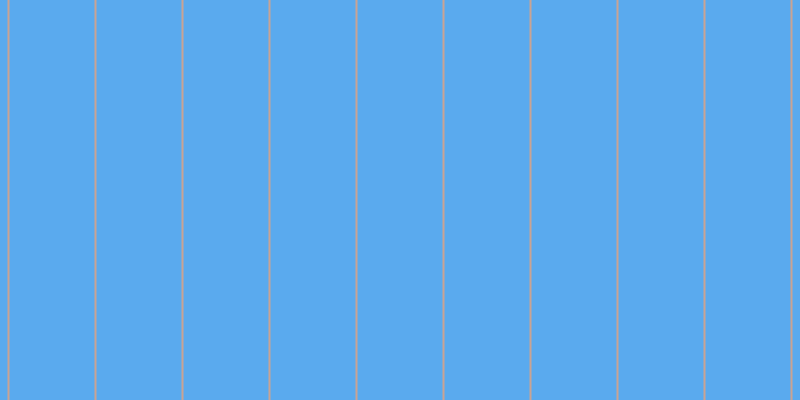 #5aaaee, #caa393 vertical lines, two pixels wide, eighty-five pixels apart