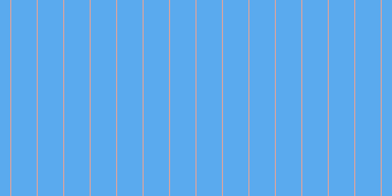 #5aaaee, #eba393 vertical lines, two pixels wide, fifty-two pixels apart