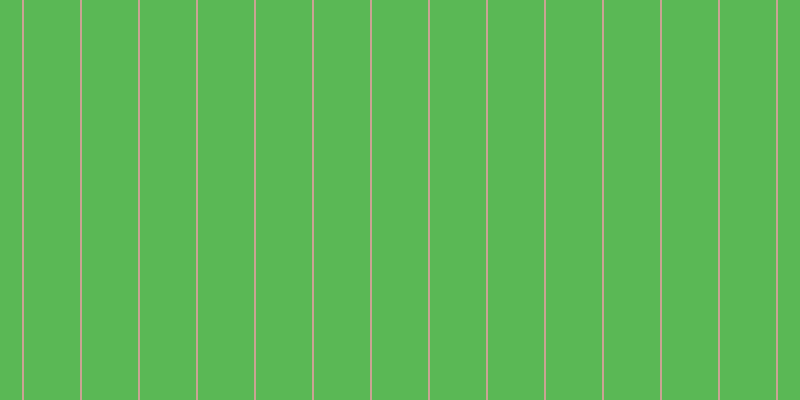 #5ab855, #caa393 vertical lines, two pixels wide, fifty-six pixels apart
