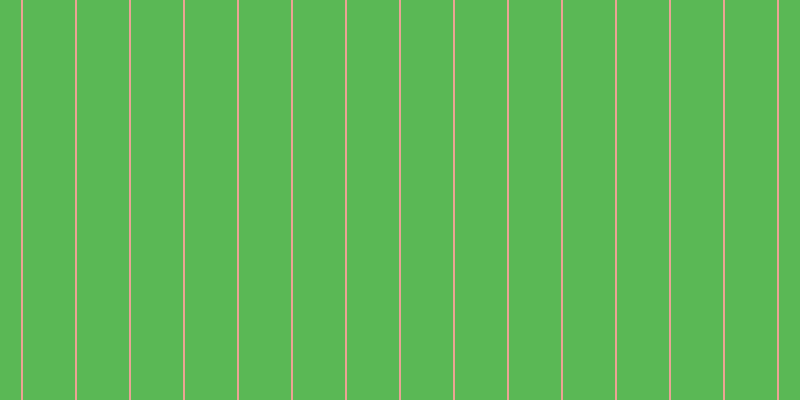 #5ab855, #eba393 vertical lines, two pixels wide, fifty-two pixels apart
