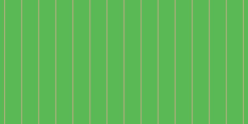 #5ab855, #eba393 vertical lines, two pixels wide, fifty-three pixels apart