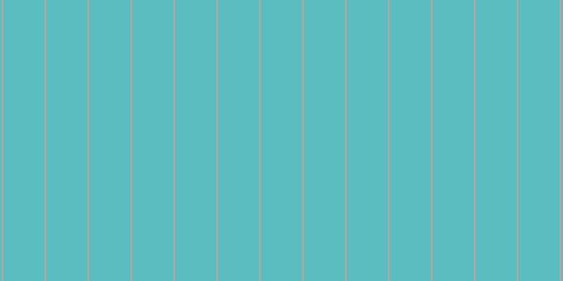 #5abdbf, #caa393 vertical lines, two pixels wide, fifty-nine pixels apart
