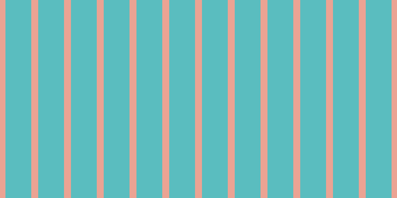#5abdbf, #eba393 vertical lines, fourteen pixels wide, fifty-two pixels apart
