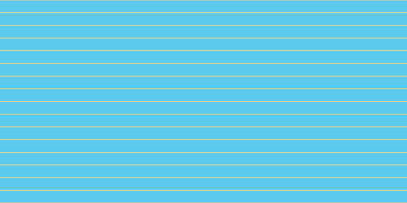 #5acaee, #dbd393 horizontal lines, two pixels wide, twenty-three pixels apart