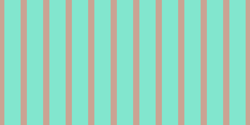 #5adebf (75%), #caa393 vertical lines, twenty pixels wide, fifty-two pixels apart