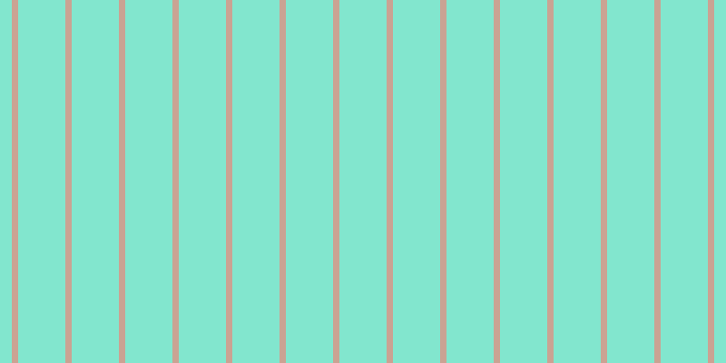 #5adebf (75%), #caa393 vertical lines, seven pixels wide, fifty-two pixels apart