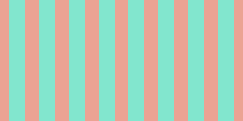 #5adebf (75%), #eba393 vertical lines, forty-six pixels wide, fifty-two pixels apart