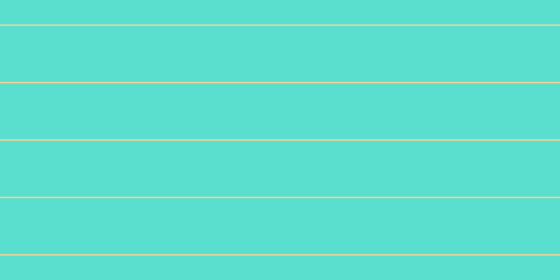 #5adece, #fcd393 horizontal lines, two pixels wide, eighty pixels apart