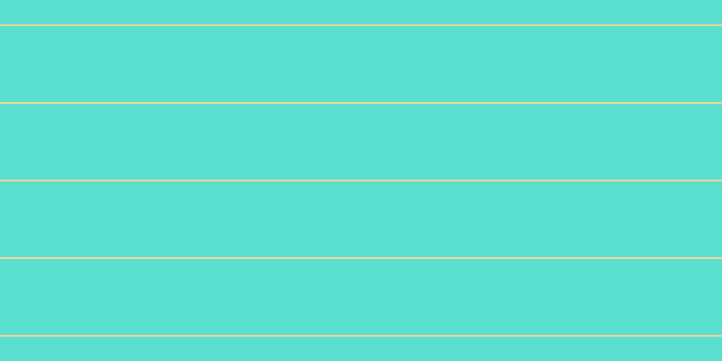 #5adece, #fcd393 horizontal lines, two pixels wide, eighty-four pixels apart