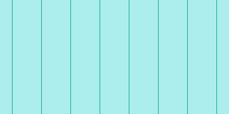 #5adee0 (50%), #04a393 vertical lines, two pixels wide, one hundred pixels apart
